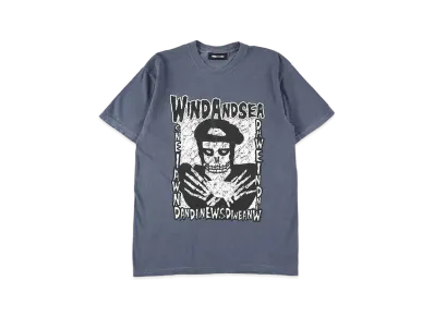 WIND AND SEA Thrash Heritage Nightmare S/S Tee "Denim"