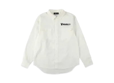 WIND AND SEA Thrash Heritage Nightmare Work Shirt "White"