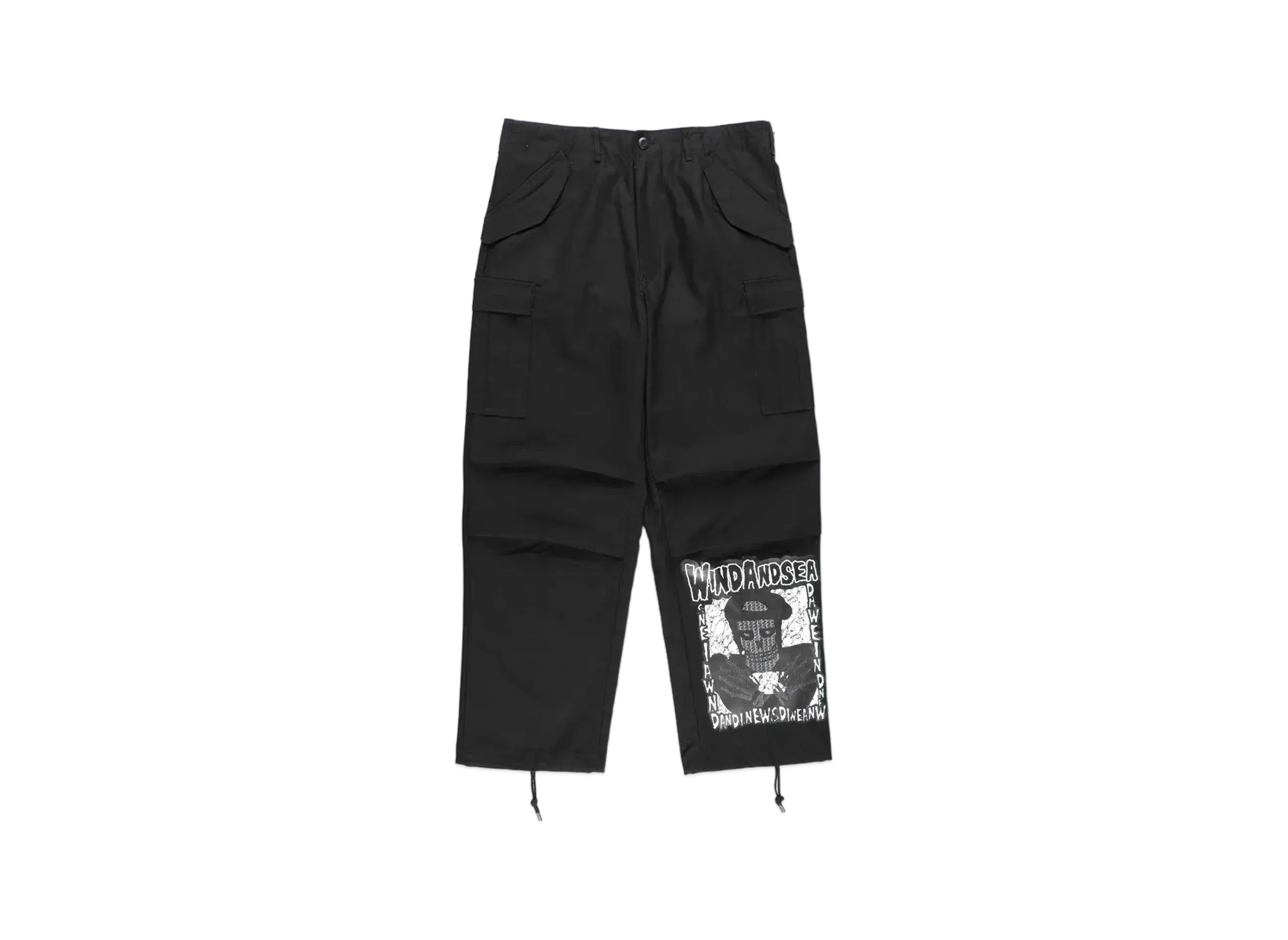 WIND AND SEA Thrash Heritage Nightmare M-65 Pants "Black"