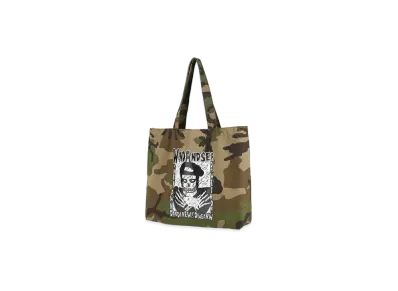 WIND AND SEA Thrash Heritage Tote Bag "Woodland"