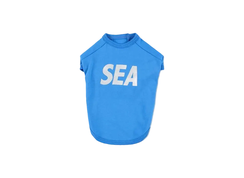 WIND AND SEA Sea Dog T Shirt "Blue"