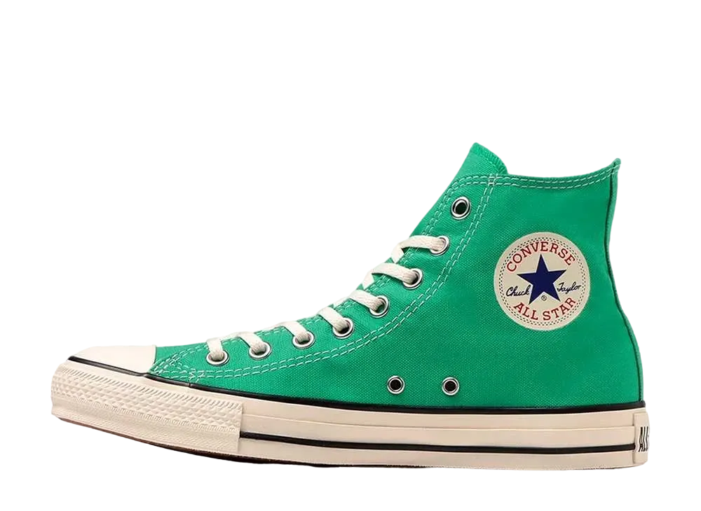 コンバース オールスター バーントカラーズ ハイ "ジェイドグリーン"