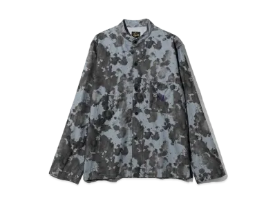 Needles x ts(s) Unity Shirt- Splashed Dirt Print "Blue Grey"