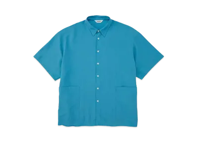 DIGAWEL Side Pocket Short Sleeve Shirt 2 "Blue"