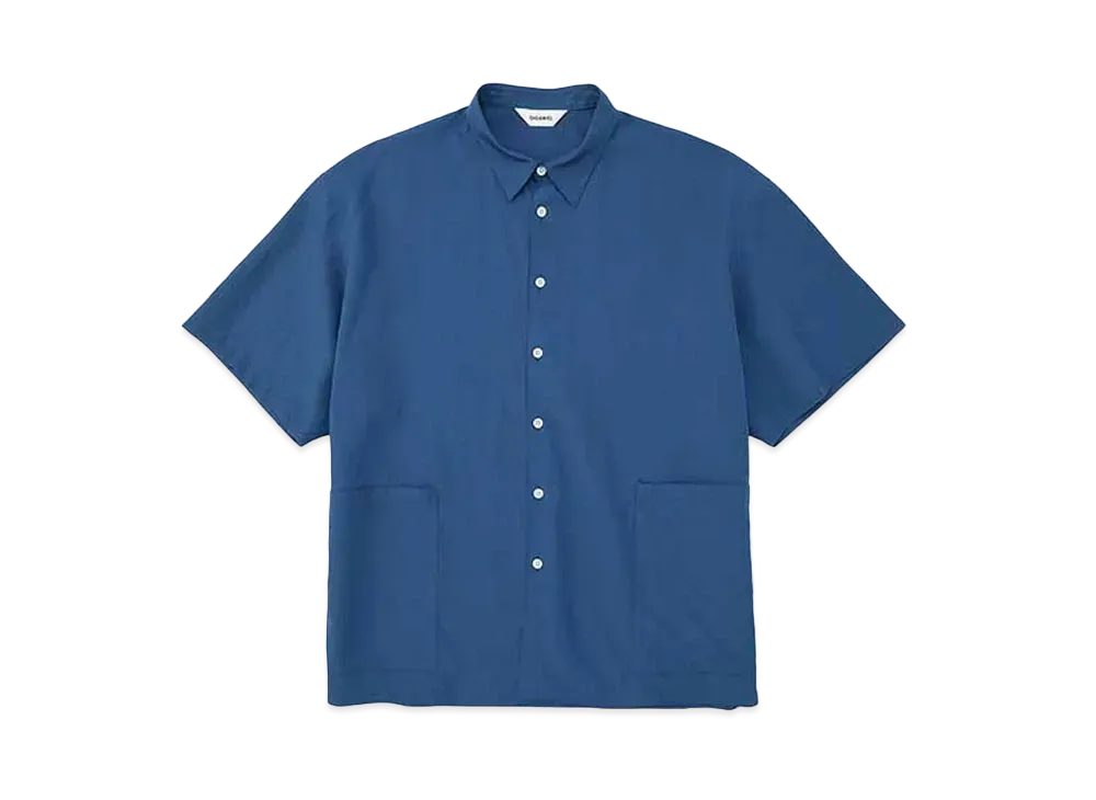 DIGAWEL Side Pocket Short Sleeve Shirt 2 "Navy"