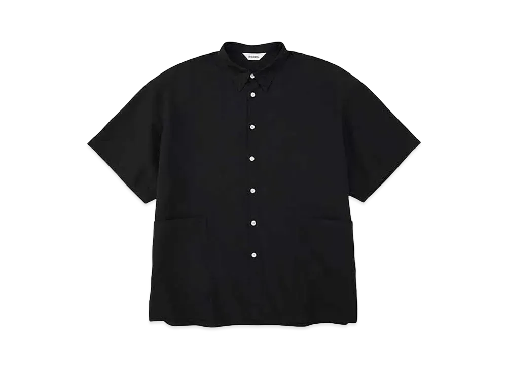 DIGAWEL Side Pocket Short Sleeve Shirt 2 "Black"