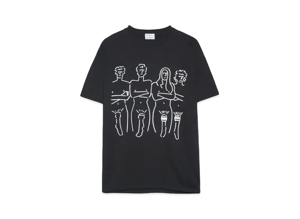 F-LAGSTUF-F californication tee (xYU NAGABA) "BLACK"