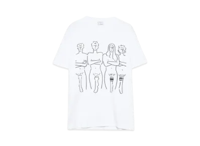 F-LAGSTUF-F californication tee (xYU NAGABA) "WHITE"