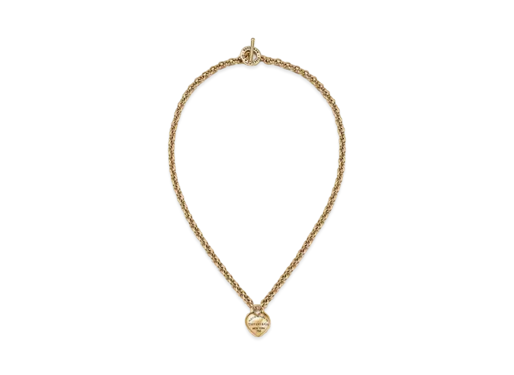 Tiffany & Co. Return to Tiffany Full Heart Pendant 18K "Yellow Gold"
