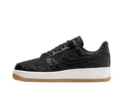 Nike Women's Air Force 1 Low "Black Ostrich"