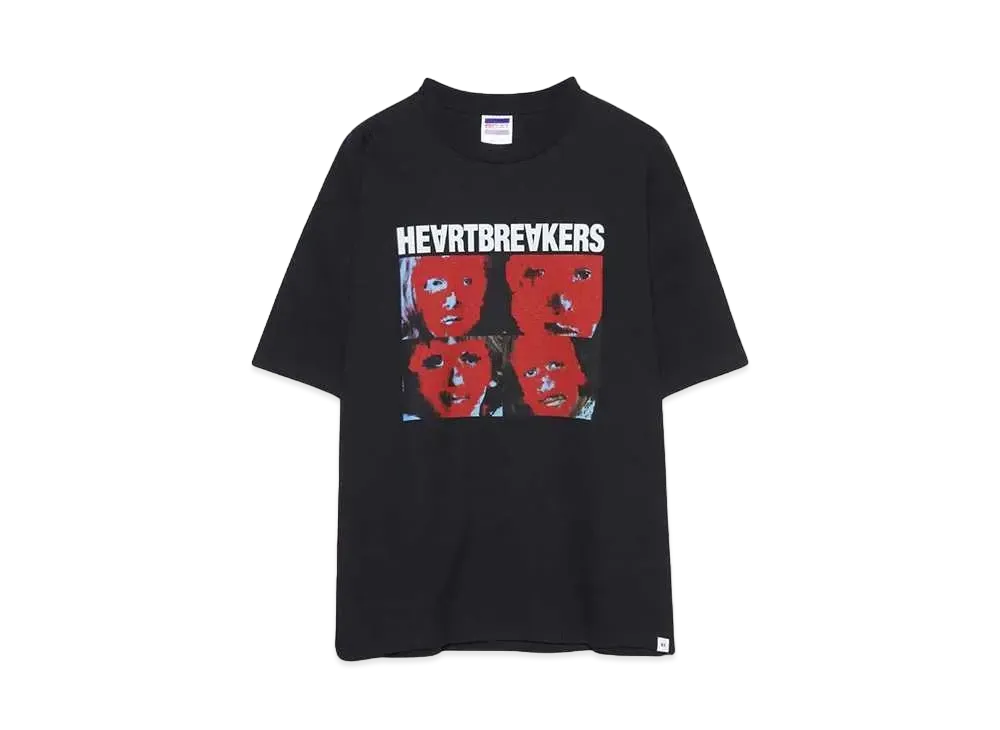 Bedwin & the heartbreakers S/S PRINTED TEE "FRANTZ" "BLACK"