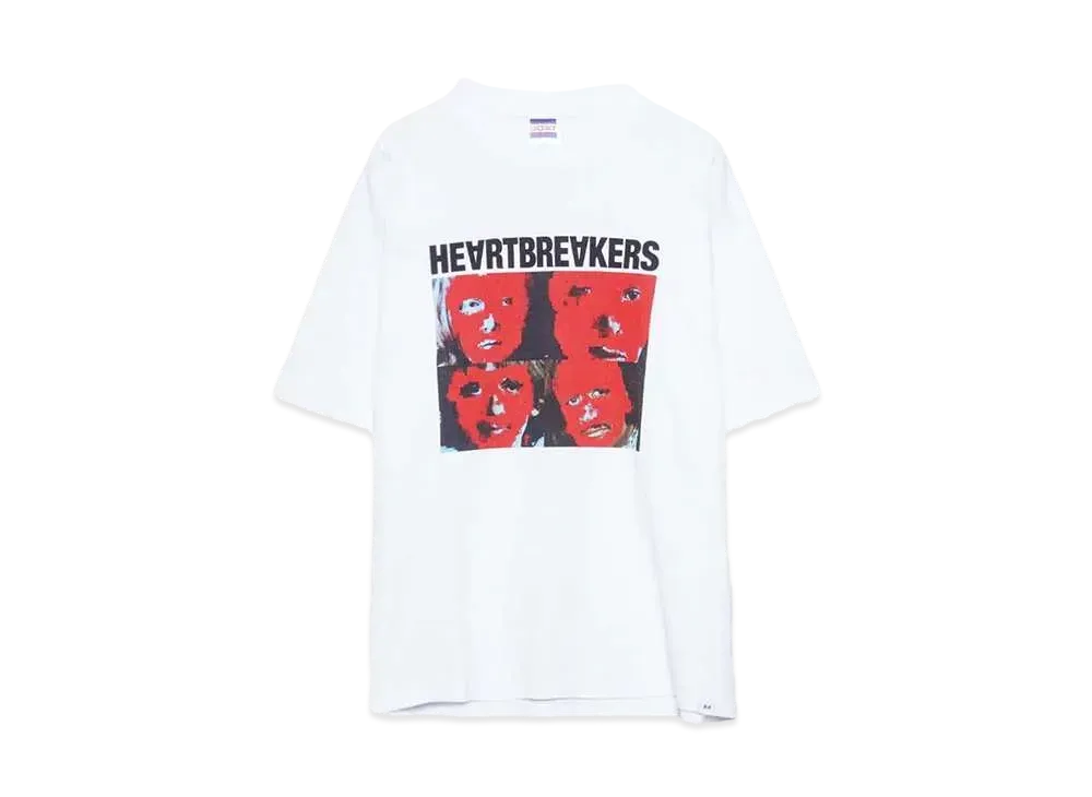 Bedwin & the heartbreakers S/S PRINTED TEE "FRANTZ" "WHITE"