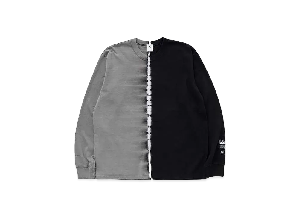 RATS TIE DYE L/S TEE "BLACK TIE DYE"
