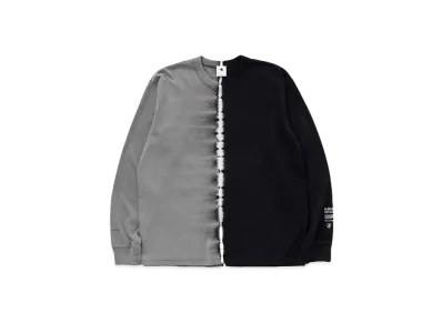 RATS TIE DYE L/S TEE "BLACK TIE DYE"