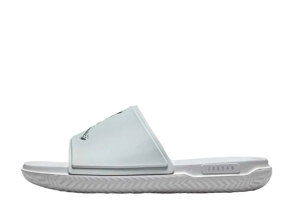 ナイキ ジョーダン ジャンプマン スライド "ニュートラルグレー/メタリックシルバー"