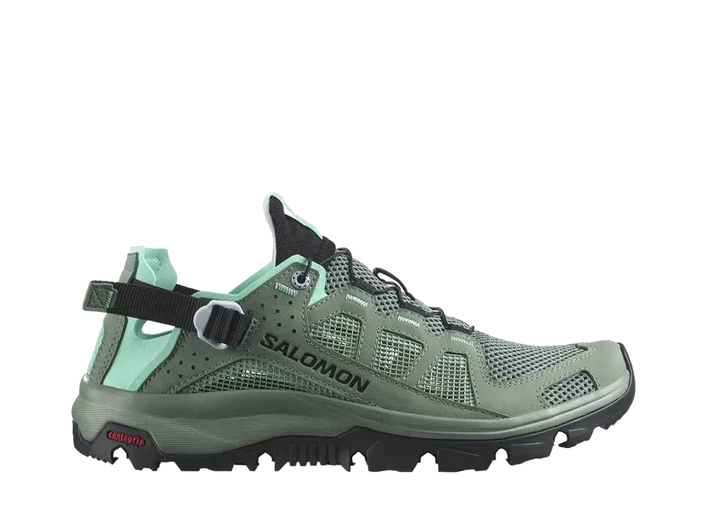 Salomon Women's Techamphibian 5 "Laurel Wreath/Arctic Ice/Marine Blue"
