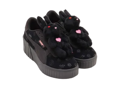 #FR2梅 × atmos pink × Puma Women's Cali Wedge Deboss "Black"