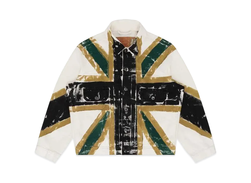 DENIM TEARS Union Black Type-2 Jacket "White"