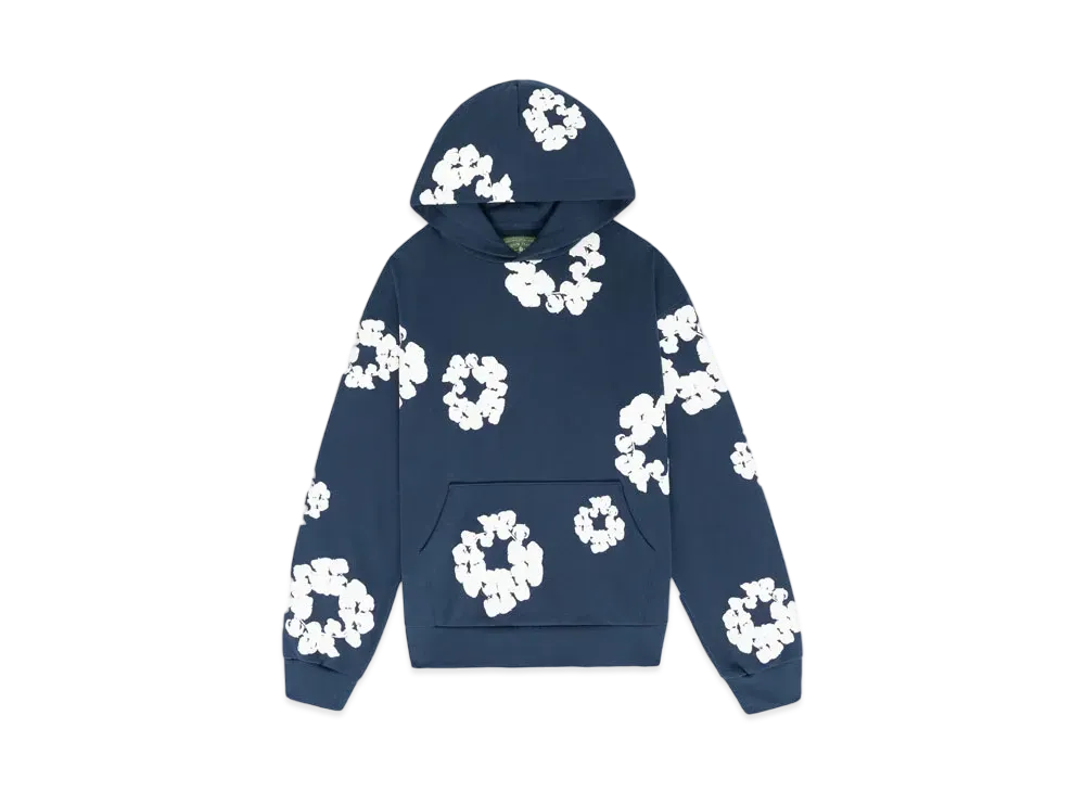DENIM TEARS The Cotton Wreath Sweatshirt "Navy"