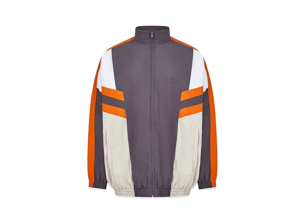 MARTINE ROSE Panelled Track Jacket "Grey Multi"