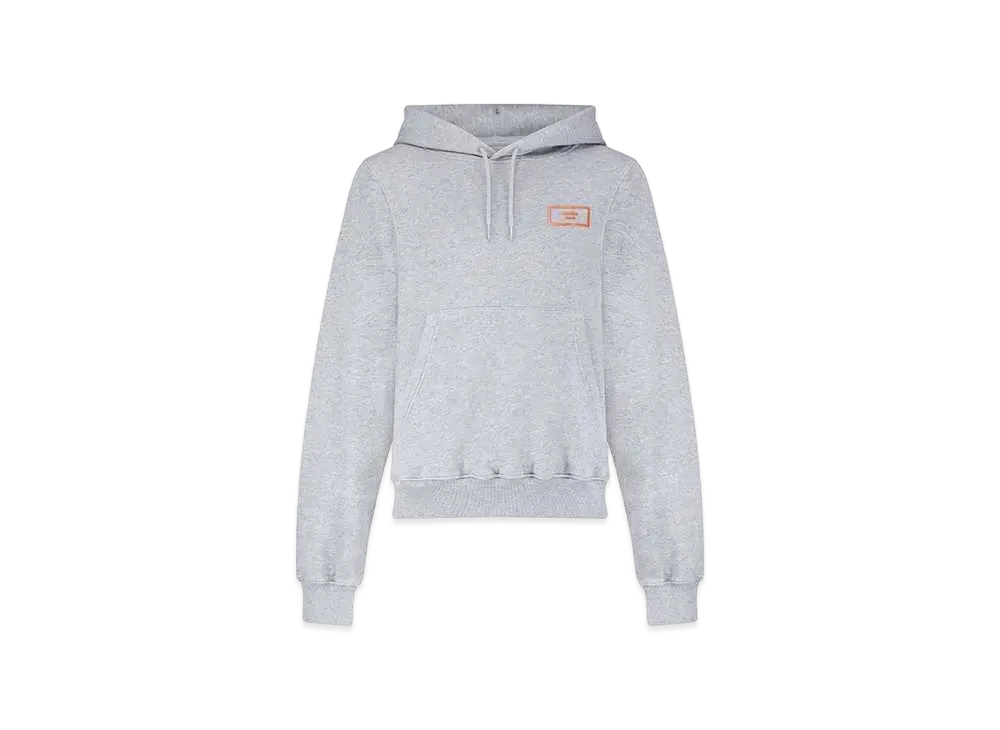 MARTINE ROSE Shrunken Hoodie "Grey"