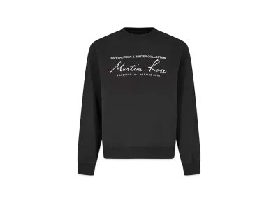 MARTINE ROSE Classic Crew "Black"