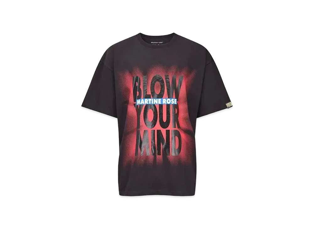 MARTINE ROSE Oversized S/S T-shirt "Black"