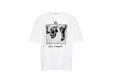 MARTINE ROSE Oversized S/S T-shirt #1 "White"