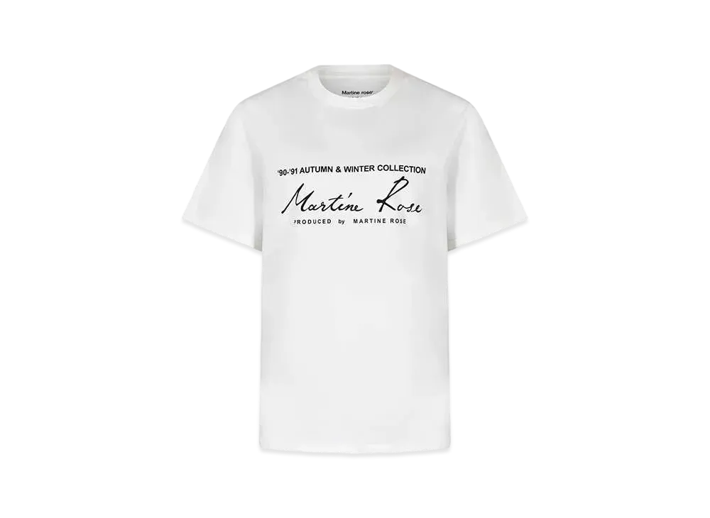 MARTINE ROSE Classic S/S T-shirt #3 "White"