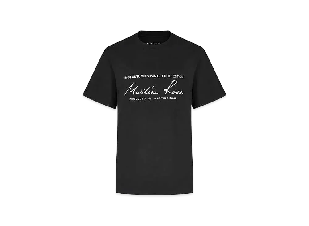 MARTINE ROSE Classic S/S T-shirt #3 "Black"