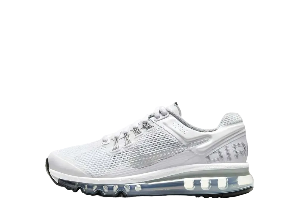 Nike GS Air Max 2013 "White/Metallic Silver"