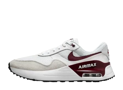 Nike Air Max SYSTM "White/Summit White/Black/Dark Team Red"