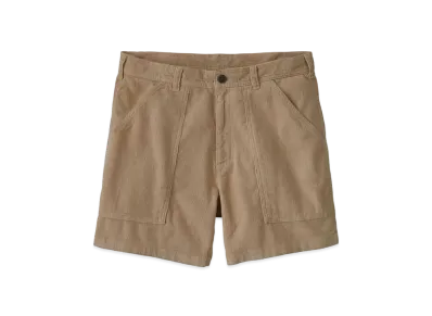 Patagonia Organic Cotton Cord Utility Shorts 6inch "Oar Tan"