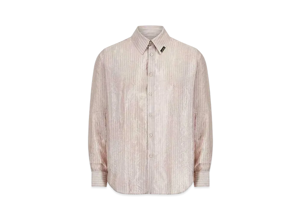 MARTINE ROSE Classic Shirt #2 "Pink Sripe"