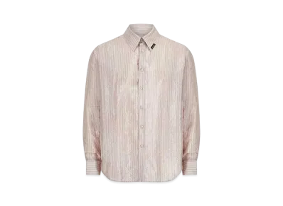 MARTINE ROSE Classic Shirt #2 "Pink Sripe"