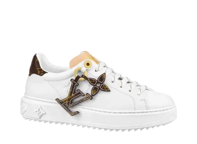 Louis Vuitton Women's Time Out Sneaker "Ecru Beige"