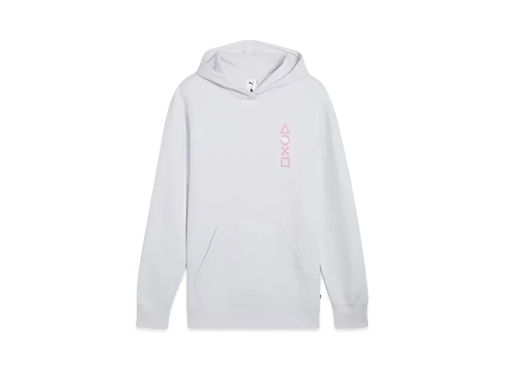 PUMA x PlayStation Men's Graphic Hoodie "Silver Mist"