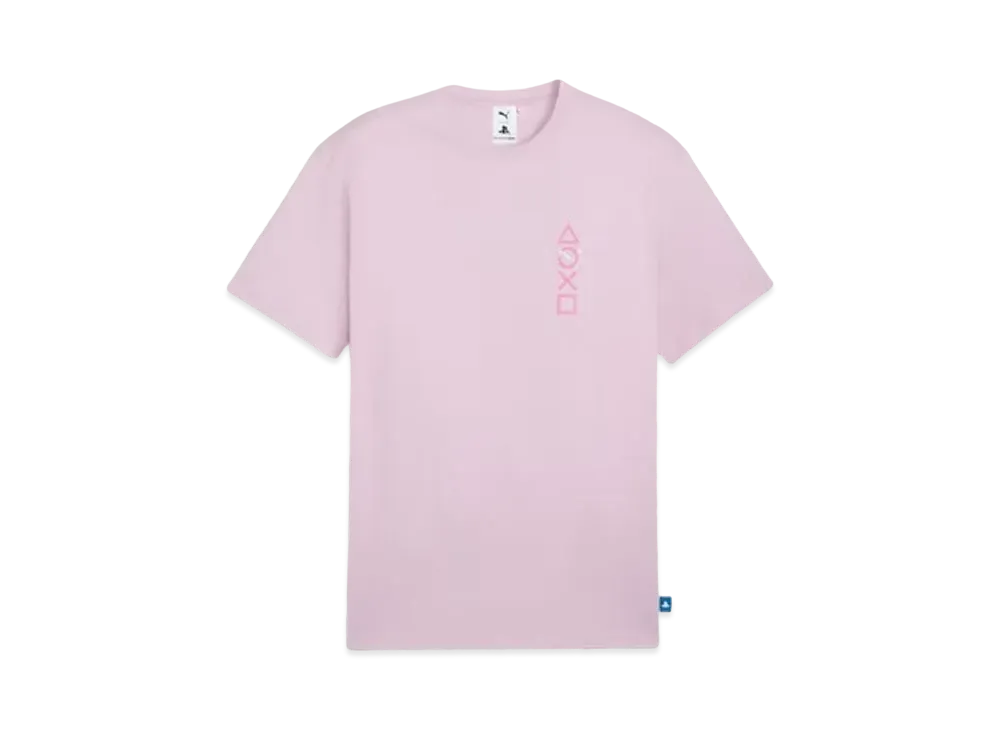 PUMA x PlayStation Men's Elevated Short Sleeve T-Shirt "Grape Mist"