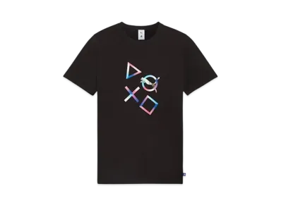 PUMA x PlayStation Men's Graphic Short Sleeve T-Shirt "Puma Black"