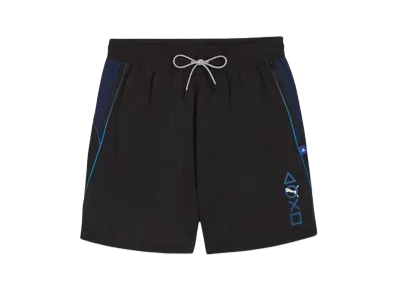 PUMA x PlayStation Men's Shorts 6 Inch "Puma Black"