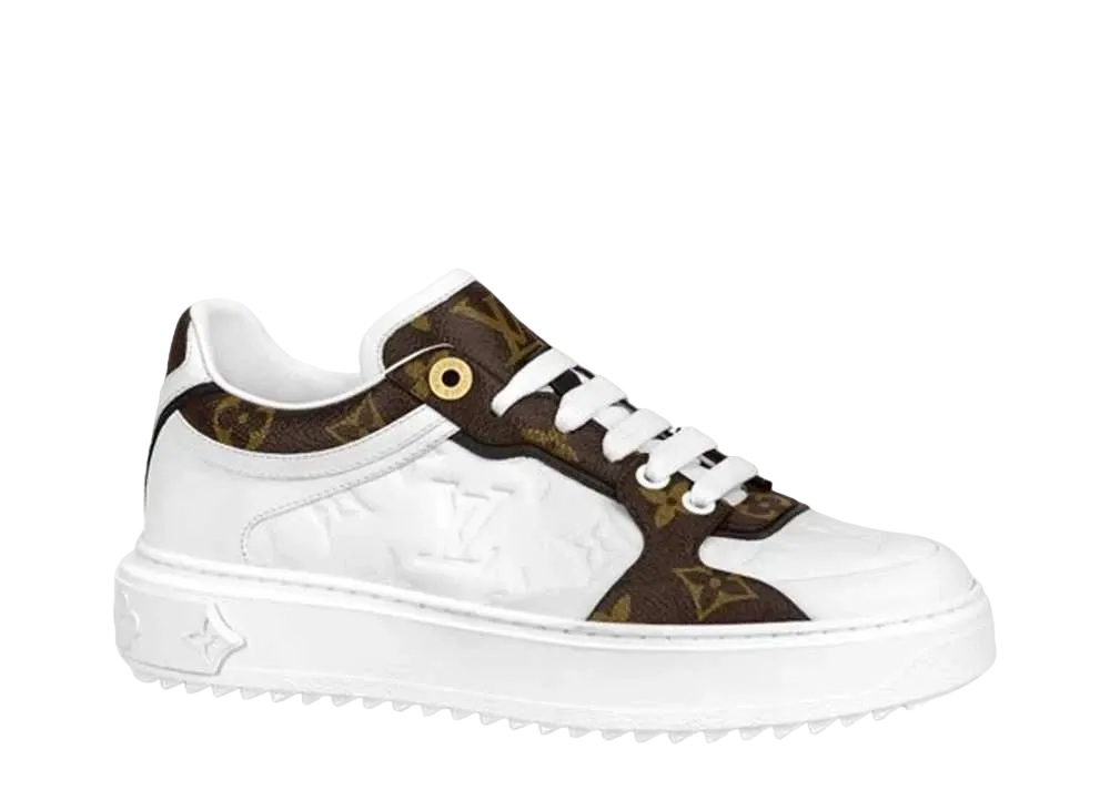 ルイヴィトン ウィメンズ タイムアウト・ライン スニーカー モノグラム "ブロン"