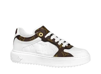 Louis Vuitton Women's Time Out Sneaker Monogram "Blanc"