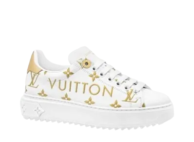 Louis Vuitton Women's Time Out Sneaker "Gold"