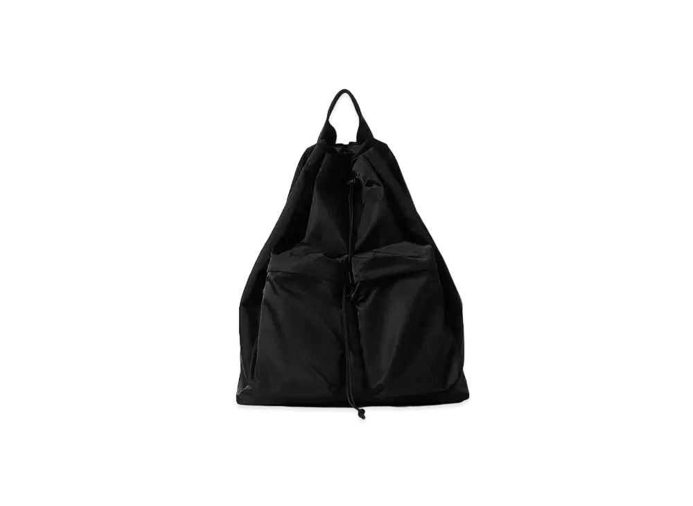 BEAMS x SLOW Nylon Ruck Sack "Black"