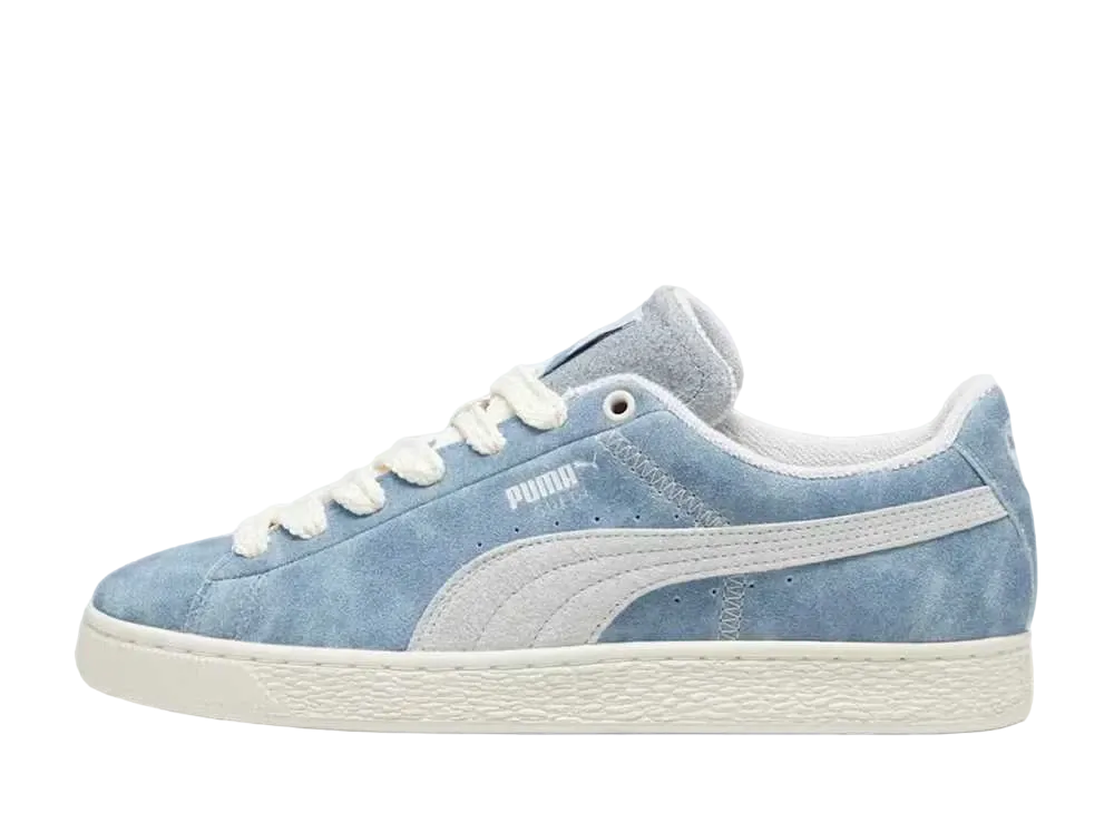 プーマ スウェード バスケットボール ノスタルジア "デュードロップ/フロステッドアイボリー"