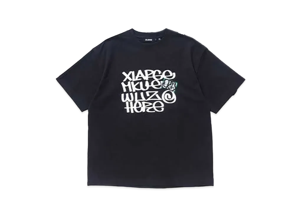 XLARGE x MQ Was Here S/S Tee "Black"