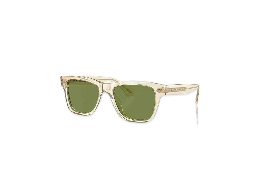 OLIVER PEOPLES Oliver Sun-F "Buff/Green C"