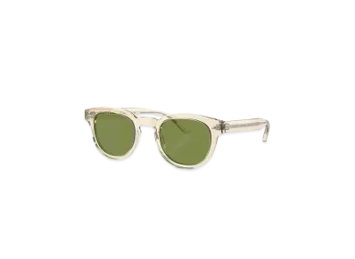 OLIVER PEOPLES Sheldrake Sun-F "Buff/Green"