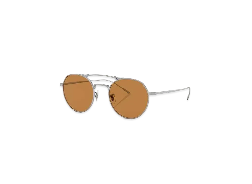 OLIVER PEOPLES Reymont "Silver/Cognac"