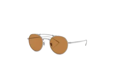 OLIVER PEOPLES Reymont "Silver/Cognac"
